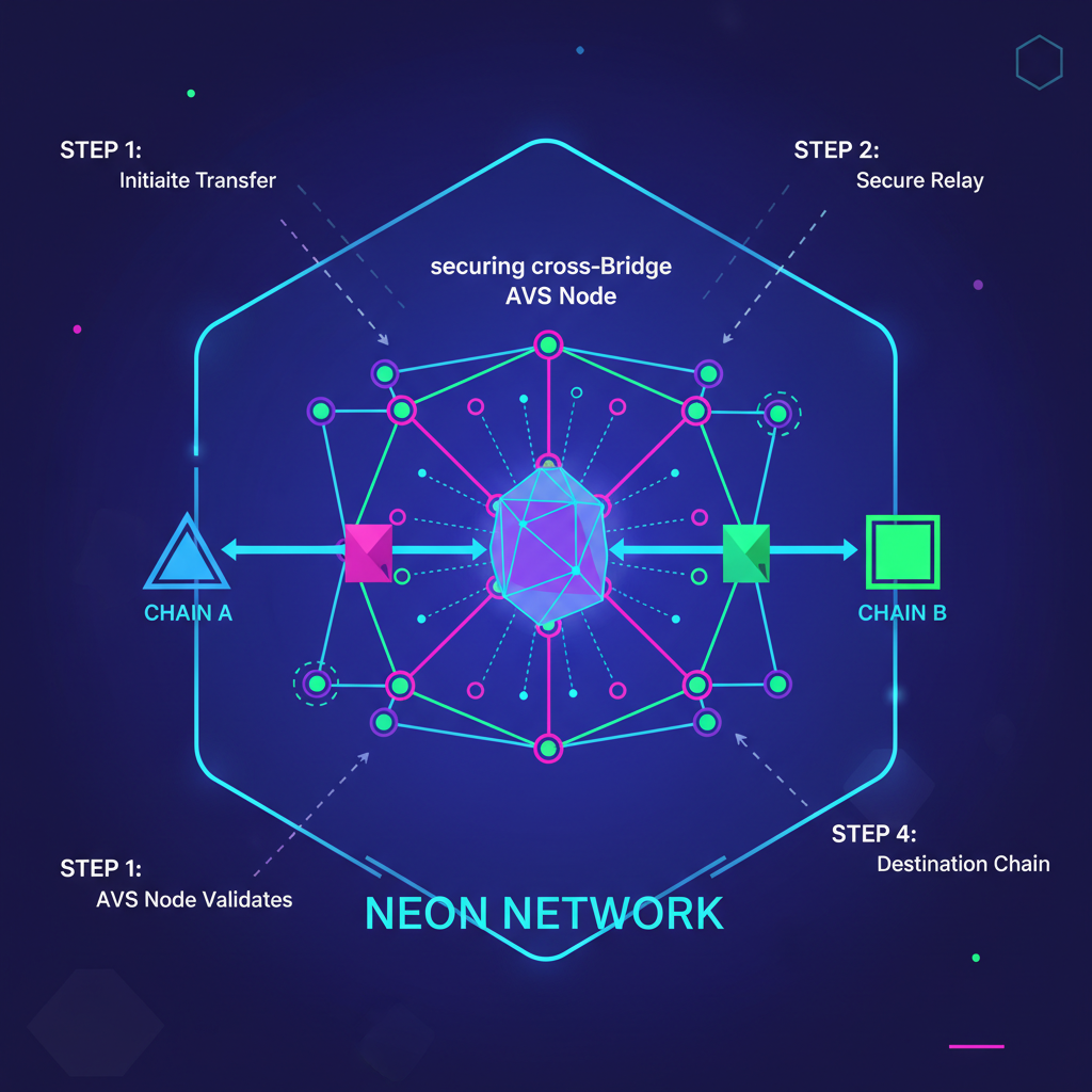 layerzero bridge avs node securing cross-chain traffic in neon network